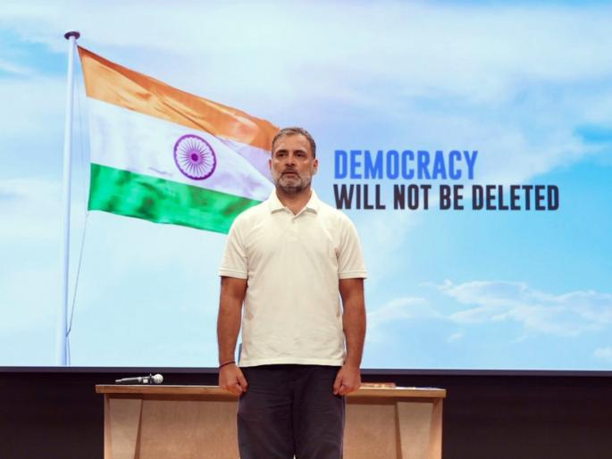 rahul gandhi said now india gen z students and youth of the country will save the constitution and democracy and i will always stand by them | “देशातील Gen Z, विद्यार्थी, युवक संविधान-लोकशाही वाचवतील, मी सदैव पाठीशी राहीन”: राहुल गांधी