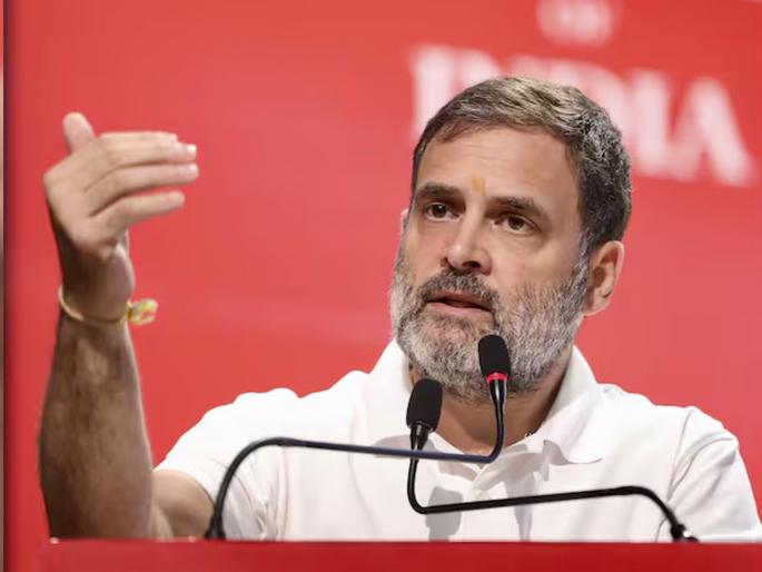The main fight of the country is to protect the Constitution, asserts Congress leader Rahul Gandhi | देशाचा मुख्य लढा संविधान संरक्षणासाठी, काॅंग्रेस नेते राहुल गांधी यांचे प्रतिपादन The main fight of the country is to protect the Constitution, asserts Congress leader Rahul Gandhi | देशाचा मुख्य लढा संविधान संरक्षणासाठी, काॅंग्रेस नेते राहुल गांधी यांचे प्रतिपादन