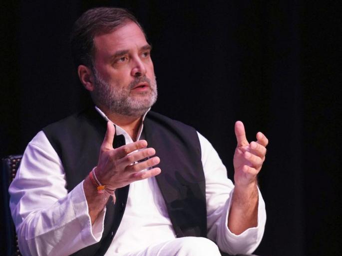 What exactly did Rahul Gandhi say about the Sikh community in America BJP leader threatened to drag him to court | अमेरिकेत शीख समाजासंदर्भात असं काय बोलले राहुल गांधी? भाजप नेत्यानं दिली न्यायालयात खेचण्याची धमकी What exactly did Rahul Gandhi say about the Sikh community in America BJP leader threatened to drag him to court | अमेरिकेत शीख समाजासंदर्भात असं काय बोलले राहुल गांधी? भाजप नेत्यानं दिली न्यायालयात खेचण्याची धमकी