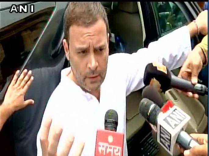 rahul gandhi america speech mistake loksabha seats | ओफ् ओ ! राहुल गांधी पुन्हा चुकले आणि सोशल मीडियावर नेटीझन्स हसले rahul gandhi america speech mistake loksabha seats | ओफ् ओ ! राहुल गांधी पुन्हा चुकले आणि सोशल मीडियावर नेटीझन्स हसले