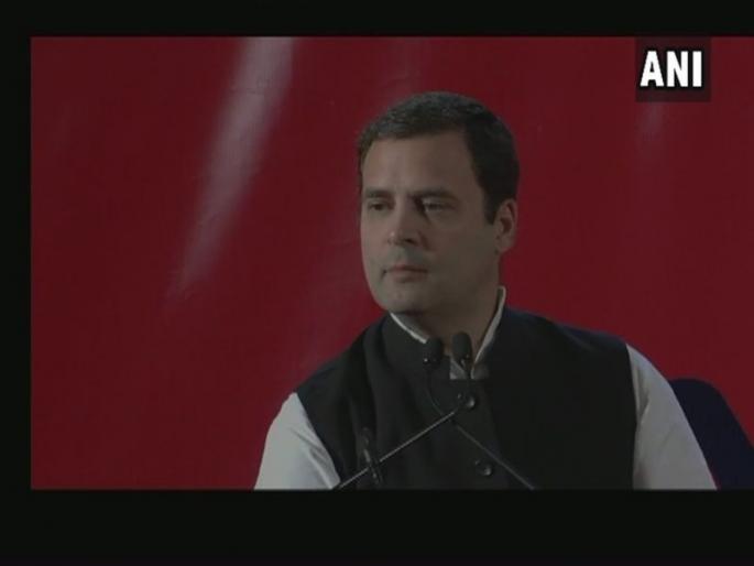 Rahul gandhi addresses global organisation of people of indian origin in bahrain | भारतात शिक्षण आणि रोजगारनिर्मितीऐवजी फक्त तिरस्कार पसरवला जातो आहे, राहुल गांधी यांची टीका Rahul gandhi addresses global organisation of people of indian origin in bahrain | भारतात शिक्षण आणि रोजगारनिर्मितीऐवजी फक्त तिरस्कार पसरवला जातो आहे, राहुल गांधी यांची टीका