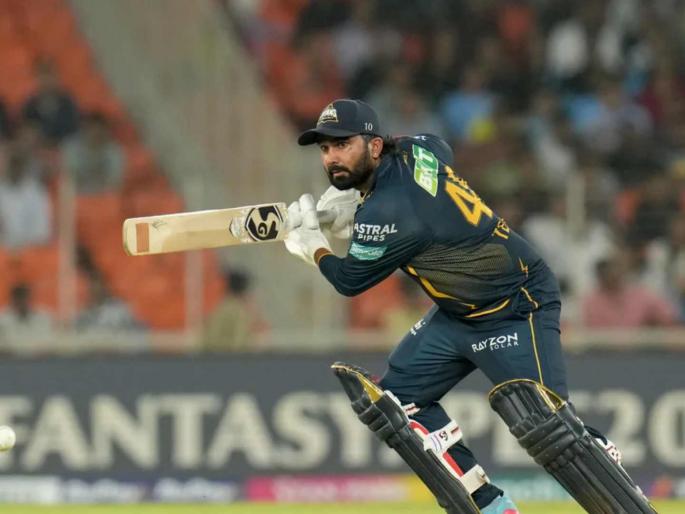 IPL 2024 GT vs PBKS Rahul Tewatia finishes with Gujarat Titans beat Punjab Kings by 3 wickets R Sai Kishore 4 wickets | गुजरातच्या विजयात राहुल तेवातियाचा 'फिनिशिंग टच'; पंजाबला शेवटच्या षटकांत केलं पराभूत