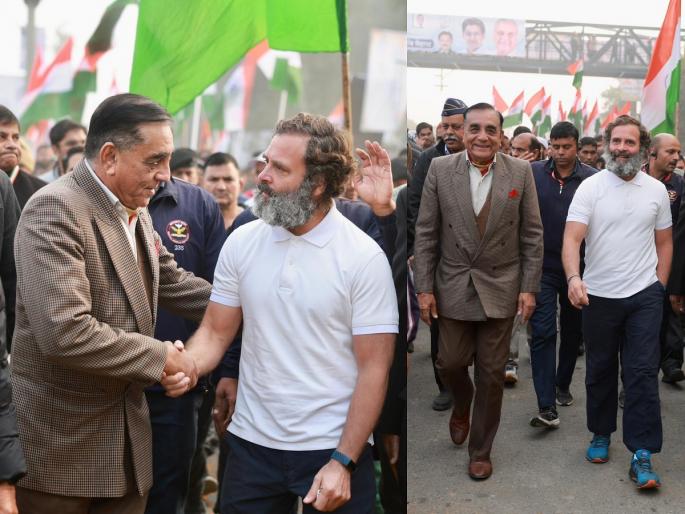 Bharat Jodo Yatra: Former Army Chief in Bharat Jodo Yatra; BJP raised the question, Congress replied | Bharat Jodo Yatra : भारताचे माजी लष्करप्रमुख भारत जोडो यात्रेत; भाजपची टीका तर काँग्रेसचे प्रत्युत्तर... Bharat Jodo Yatra: Former Army Chief in Bharat Jodo Yatra; BJP raised the question, Congress replied | Bharat Jodo Yatra : भारताचे माजी लष्करप्रमुख भारत जोडो यात्रेत; भाजपची टीका तर काँग्रेसचे प्रत्युत्तर...