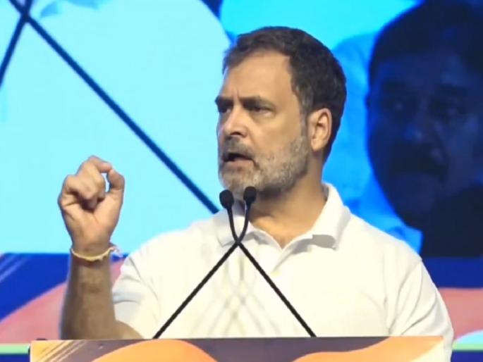 'Election Commission is asking me for an affidavit; I have taken oath in Parliament', Rahul Gandhi attacks again | 'निवडणूक आयोग मला शपथपत्र मागतो; मी संसदेत शपथ घेतलीये', राहुल गांधींचा पुन्हा हल्लाबोल 'Election Commission is asking me for an affidavit; I have taken oath in Parliament', Rahul Gandhi attacks again | 'निवडणूक आयोग मला शपथपत्र मागतो; मी संसदेत शपथ घेतलीये', राहुल गांधींचा पुन्हा हल्लाबोल