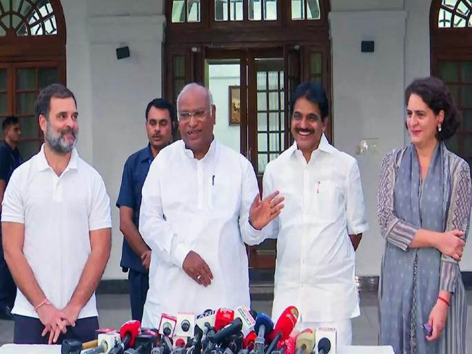 Congress Gujarat: Congress gears up to capture Gujarat; Party convention in the state after 64 years | गुजरात काबीज करण्यासाठी काँग्रेसने कंबर कसली; 64 वर्षांनंतर राज्यात पक्षाचे अधिवेशन... Congress Gujarat: Congress gears up to capture Gujarat; Party convention in the state after 64 years | गुजरात काबीज करण्यासाठी काँग्रेसने कंबर कसली; 64 वर्षांनंतर राज्यात पक्षाचे अधिवेशन...