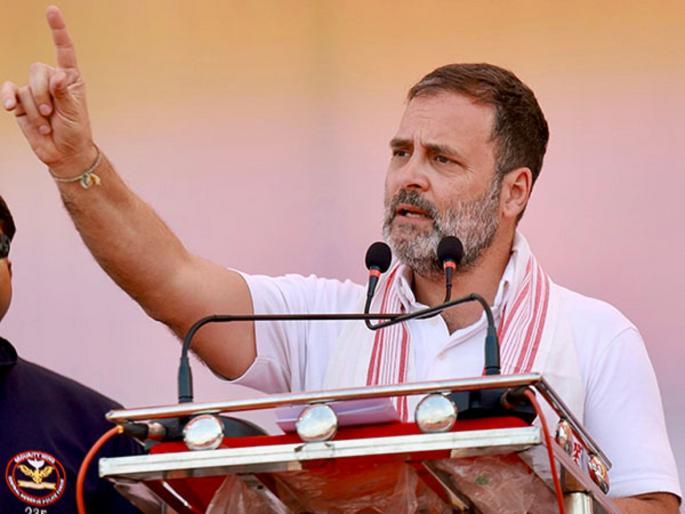 Rahul Gandhi on Ambani Family: 'People are dying of hunger and they are taking photos at Ambani's wedding', Rahul Gandhi slams bjp | 'इथे लोक उपाशी मरत आहेत अन् तिकडे अंबानींच्या लग्नात फोटोसेशन सुरू आहे'- राहुल गांधी Rahul Gandhi on Ambani Family: 'People are dying of hunger and they are taking photos at Ambani's wedding', Rahul Gandhi slams bjp | 'इथे लोक उपाशी मरत आहेत अन् तिकडे अंबानींच्या लग्नात फोटोसेशन सुरू आहे'- राहुल गांधी