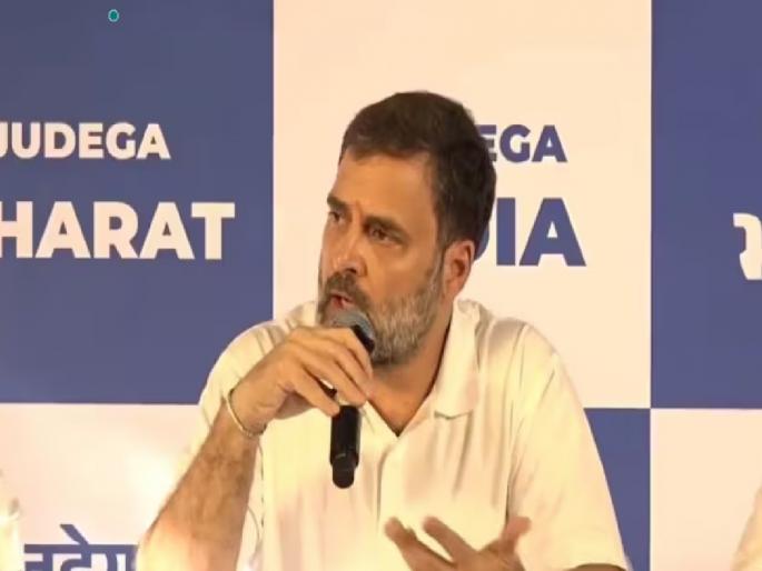 'One country-one election is an attack on states', Rahul Gandhi's criticism | ‘एक देश-एक निवडणूक म्हणजे राज्यांवर हल्ला’, राहुल गांधींचे मोदी सरकारवर टीकास्त्र 'One country-one election is an attack on states', Rahul Gandhi's criticism | ‘एक देश-एक निवडणूक म्हणजे राज्यांवर हल्ला’, राहुल गांधींचे मोदी सरकारवर टीकास्त्र