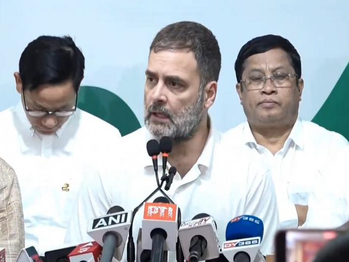 Rahul Gandhi on Manipur Violence : 'In the next session of Parliament we will' Rahul Gandhi's special appeal to PM Modi on the issue of Manipur | 'संसदेच्या अधिवेशनात आम्ही...' मणिपूरच्या मुद्द्यावरुन राहुल गांधींची PM मोदींना खास अपील Rahul Gandhi on Manipur Violence : 'In the next session of Parliament we will' Rahul Gandhi's special appeal to PM Modi on the issue of Manipur | 'संसदेच्या अधिवेशनात आम्ही...' मणिपूरच्या मुद्द्यावरुन राहुल गांधींची PM मोदींना खास अपील