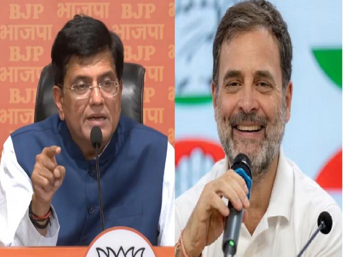 Rahul Gandhi is misleading investors; Piyush Goyal's counter attack on stock market allegations made by rahul gandhi | राहुल गांधी गुंतवणूकदारांची दिशाभूल करत आहेत; 'त्या' आरोपांवर पीयूष गोयल यांचा पलटवार