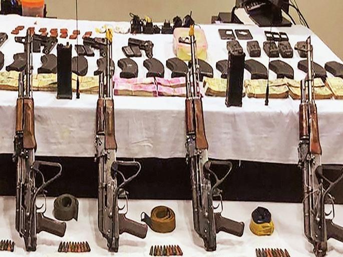 Pak launches drone rifles in India | पाकने ड्रोनद्वारे भारतात टाकल्या रायफली; चिनी बनावटीच्या आठ ड्रोनचा केला वापर Pak launches drone rifles in India | पाकने ड्रोनद्वारे भारतात टाकल्या रायफली; चिनी बनावटीच्या आठ ड्रोनचा केला वापर