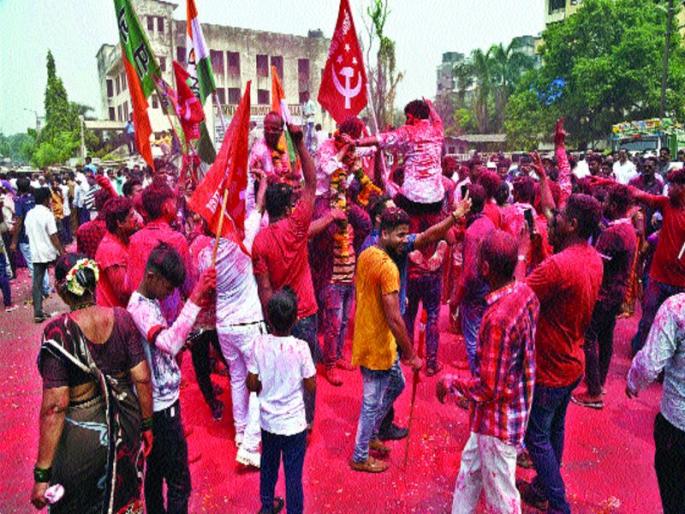 NCP has 48 Gram Panchayats in Raigad | रायगडमध्ये राष्ट्रवादीकडे ४८ ग्रामपंचायती NCP has 48 Gram Panchayats in Raigad | रायगडमध्ये राष्ट्रवादीकडे ४८ ग्रामपंचायती