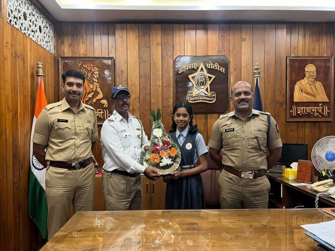 Raigad: District Superintendent of Police on behalf of the student | Raigad: विद्यार्थ्यीनीच्या हाकेला जिल्हा पोलिस अधीक्षकांची साद Raigad: District Superintendent of Police on behalf of the student | Raigad: विद्यार्थ्यीनीच्या हाकेला जिल्हा पोलिस अधीक्षकांची साद