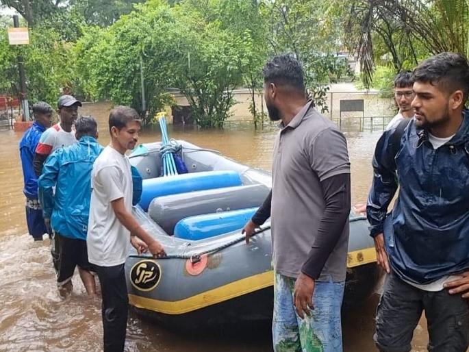 Raigad: Rescue teams ready in Raigad district following flood situation | Raigad: पूरस्थितीच्या अनुषंगाने रायगड जिल्ह्यात बचाव पथक सज्ज Raigad: Rescue teams ready in Raigad district following flood situation | Raigad: पूरस्थितीच्या अनुषंगाने रायगड जिल्ह्यात बचाव पथक सज्ज