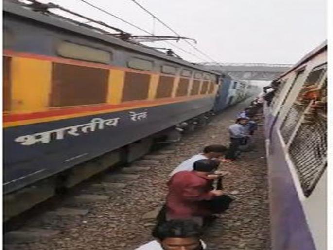 Video: Amritsar's repeat of the train accident | Video : मुंबईत घडली असती अमृतसर रेल्वे दुर्घटनेची पुनरावृत्ती  Video: Amritsar's repeat of the train accident | Video : मुंबईत घडली असती अमृतसर रेल्वे दुर्घटनेची पुनरावृत्ती