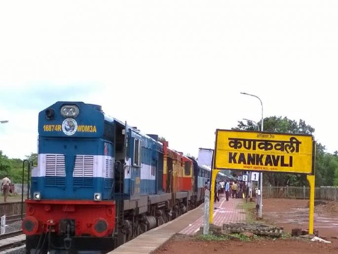 Provide facilities at Kankavali railway station!, demands of Shiv Sena delegation | कणकवली रेल्वे स्टेशनवर सुविधा द्या!, शिवसेनेच्या शिष्टमंडळाची मागणी Provide facilities at Kankavali railway station!, demands of Shiv Sena delegation | कणकवली रेल्वे स्टेशनवर सुविधा द्या!, शिवसेनेच्या शिष्टमंडळाची मागणी