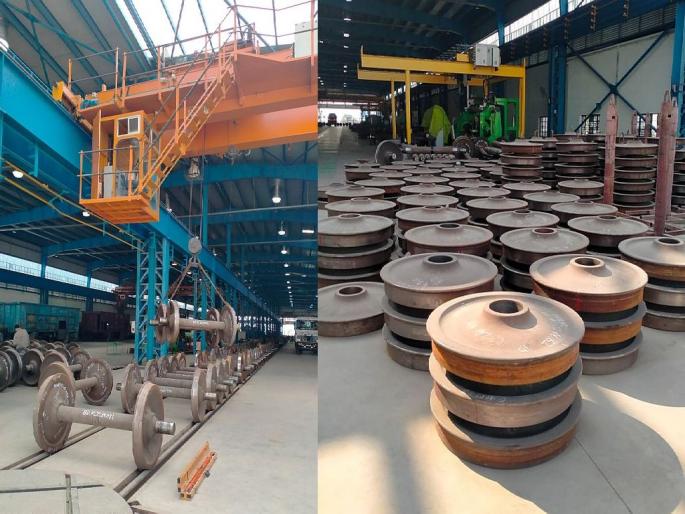 Railway wagon factory in Badnera started; Speed up repair of coach-wheels | बडनेऱ्यातील रेल्वे वॅगन कारखाना सुरू; डबे-चाकांच्या दुरुस्तीला वेग Railway wagon factory in Badnera started; Speed up repair of coach-wheels | बडनेऱ्यातील रेल्वे वॅगन कारखाना सुरू; डबे-चाकांच्या दुरुस्तीला वेग