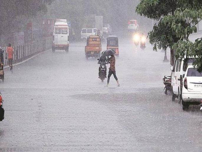 Rain Alert : The return rains lashed central Maharashtra; It will rain in the state till October 22 | Rain Alert : परतीच्या पावसाने मध्य महाराष्ट्राला झोडपले; २२ ऑक्टोबरपर्यंत राज्यात पाऊस राहणार Rain Alert : The return rains lashed central Maharashtra; It will rain in the state till October 22 | Rain Alert : परतीच्या पावसाने मध्य महाराष्ट्राला झोडपले; २२ ऑक्टोबरपर्यंत राज्यात पाऊस राहणार