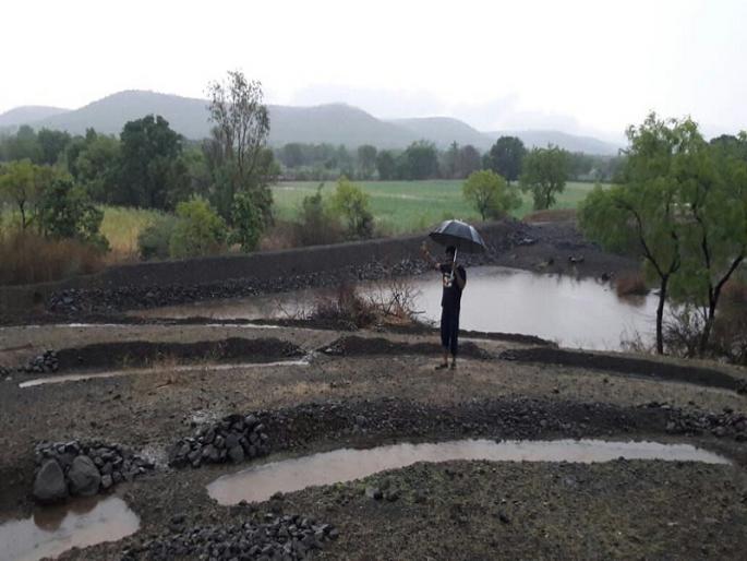 Untimely rains put farmers in trouble again | अवकाळी पावसाने शेतकरी पुन्हा संकटात, कडधान्य, आंबापीक धोक्यात