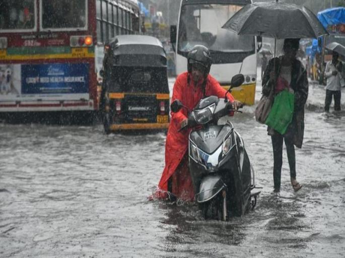 Mumbai Rain Updates: Heavy Rain In Mumbai Suburbans Vasai, Palghar And Bhiwandi District Also Water Loggings In Many Parts | Mumbai Rain Updates: मुंबईसह उपनगरात पावसाची जोरदार हजेरी; वसई, पालघर, भिवंडीमध्ये जनजीवन विस्कळीत Mumbai Rain Updates: Heavy Rain In Mumbai Suburbans Vasai, Palghar And Bhiwandi District Also Water Loggings In Many Parts | Mumbai Rain Updates: मुंबईसह उपनगरात पावसाची जोरदार हजेरी; वसई, पालघर, भिवंडीमध्ये जनजीवन विस्कळीत