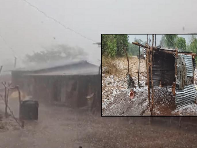 Kolhapur Rain: Hailstorm, gale force winds, rain caused flash floods | Kolhapur Rain: गारपीट, वादळी वारे, पावसाने उडाली तारांबळ Kolhapur Rain: Hailstorm, gale force winds, rain caused flash floods | Kolhapur Rain: गारपीट, वादळी वारे, पावसाने उडाली तारांबळ