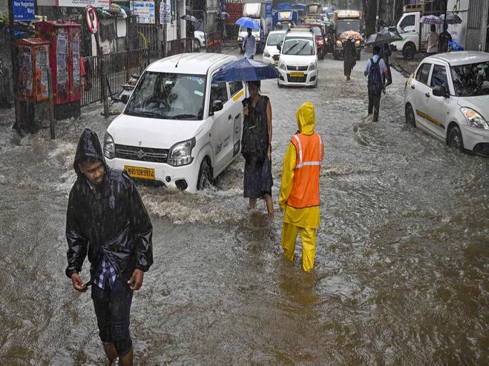 Ija, bija, tija of rain; Clashes in Mumbai for three consecutive days | पावसाचा इजा, बिजा, तिजा; सलग तीन दिवसांपासून मुंबईत झोडपधार