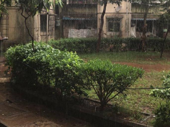 Heavy rain in Navi Mumbai relief to citizens from heat | नवी मुंबईत जोरदार पाऊस, नागरिकांना उकाड्यापासून दिलासा Heavy rain in Navi Mumbai relief to citizens from heat | नवी मुंबईत जोरदार पाऊस, नागरिकांना उकाड्यापासून दिलासा