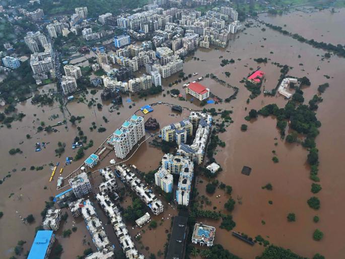 maharashtra flood: encroachment powered by government bodies leads to flooded cities in maharashtra | 'भरभराटा'ने नदी कोपली; 'बिल्डर सरकारने'च शहरं बुडवली!  maharashtra flood: encroachment powered by government bodies leads to flooded cities in maharashtra | 'भरभराटा'ने नदी कोपली; 'बिल्डर सरकारने'च शहरं बुडवली!
