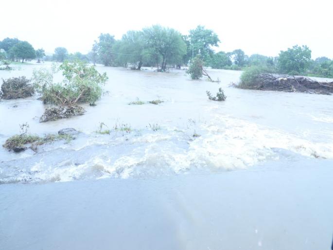 'Sri Lanka' Dhadkanal in Udgira-Borgaon again under flood in ten days, villagers stay awake at night | उदगीरातील 'श्रीलंका' धडकनाळ-बोरगावला पडला पुन्हा पुराचा वेढा, ग्रामस्थांनी रात्र जागून काढली 'Sri Lanka' Dhadkanal in Udgira-Borgaon again under flood in ten days, villagers stay awake at night | उदगीरातील 'श्रीलंका' धडकनाळ-बोरगावला पडला पुन्हा पुराचा वेढा, ग्रामस्थांनी रात्र जागून काढली