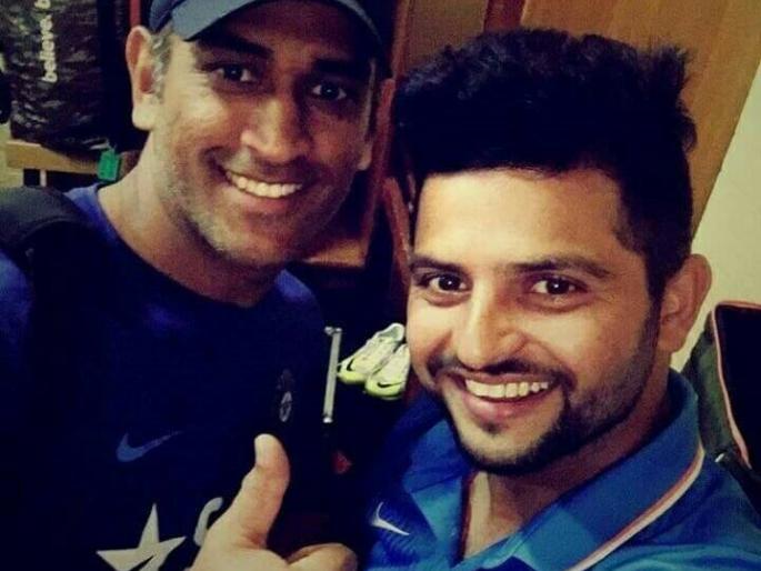 Raina scored more runs with less matches than Dhoni | धोनीपेक्षा कमी सामने खेळूनही रैनाने मारली बाजी