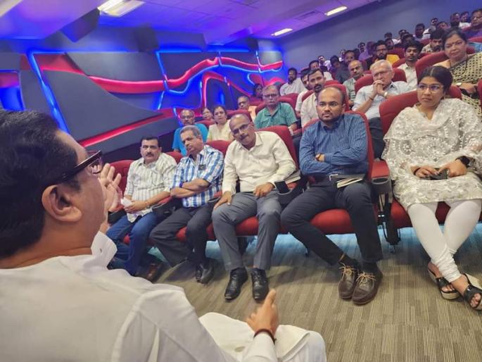 Because you are not there the level of politics has gone down Raj Thackeray's appeal to citizens | Raj Thackeray: तुम्ही नाहीत म्हणून राजकारणाचा स्तर खालावला; राज ठाकरेंचे नागरिकांना आवाहन Because you are not there the level of politics has gone down Raj Thackeray's appeal to citizens | Raj Thackeray: तुम्ही नाहीत म्हणून राजकारणाचा स्तर खालावला; राज ठाकरेंचे नागरिकांना आवाहन