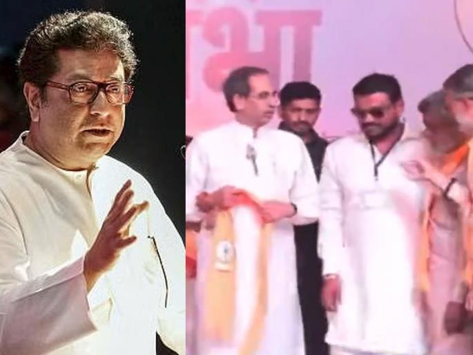 Maharashtra Assembly Vidhan Sabha Election : Big news! Raj Thackeray trusted akbar sonawala, nominated him in Nandgaon nashik, but he entered the Uddhav Thackeray group | मोठी बातमी! राज ठाकरेंनी विश्वास टाकला, उमेदवारी दिली, पण त्यानेच ठाकरे गटात प्रवेश केला Maharashtra Assembly Vidhan Sabha Election : Big news! Raj Thackeray trusted akbar sonawala, nominated him in Nandgaon nashik, but he entered the Uddhav Thackeray group | मोठी बातमी! राज ठाकरेंनी विश्वास टाकला, उमेदवारी दिली, पण त्यानेच ठाकरे गटात प्रवेश केला