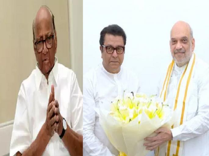"Should this be called temporary powerlessness...", NCP-SP criticizes Raj Thackeray over Amit Shah's visit | "याला क्षणिक सत्तेची लाचारी म्हणावी की...", अमित शाहांच्या भेटीवरून एनसीपी-एसपीची राज ठाकरेंवर टीका