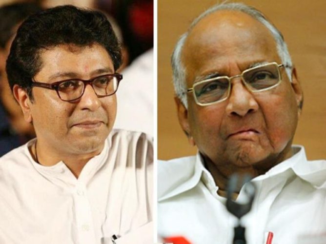 Small my doll her big shade; Raj Thackeray targeted by NCP after changing the flag | लहान माझी बाहुली तिची मोठी सावली; झेंडा बदलताच राष्ट्रवादीनं केलं राज ठाकरेंना टार्गेट Small my doll her big shade; Raj Thackeray targeted by NCP after changing the flag | लहान माझी बाहुली तिची मोठी सावली; झेंडा बदलताच राष्ट्रवादीनं केलं राज ठाकरेंना टार्गेट