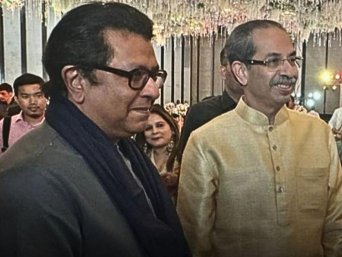 Raj's call and Uddhav's response; Discussion of Thackeray brothers' reunion in Marathi dust | राजची साद अन् उद्धवचा प्रतिसाद; मराठीच्या धुरळ्यात ठाकरे बंधूंच्या मनोमिलनाची चर्चा Raj's call and Uddhav's response; Discussion of Thackeray brothers' reunion in Marathi dust | राजची साद अन् उद्धवचा प्रतिसाद; मराठीच्या धुरळ्यात ठाकरे बंधूंच्या मनोमिलनाची चर्चा
