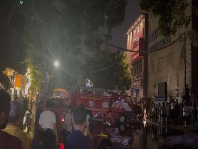 Old Rajendra Nagar Basement Case: " no punitive action was taken against water!", the Delhi High Court scolded the police  | "नशीब, पाण्यावर दंडात्मक कारवाई नाही केली!’’, दिल्ली हायकोर्टाने पोलिसांना फटकारले  Old Rajendra Nagar Basement Case: " no punitive action was taken against water!", the Delhi High Court scolded the police  | "नशीब, पाण्यावर दंडात्मक कारवाई नाही केली!’’, दिल्ली हायकोर्टाने पोलिसांना फटकारले