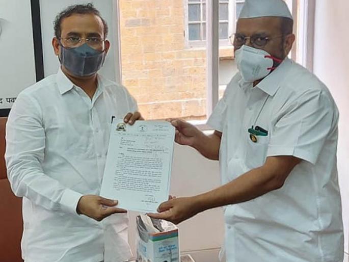 Health Minister to Rajesh Patil ..! | आरोग्यमंत्र्यांना राजेश पाटील यांचे साकडे..! Health Minister to Rajesh Patil ..! | आरोग्यमंत्र्यांना राजेश पाटील यांचे साकडे..!