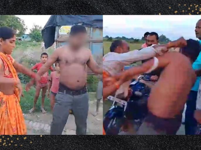 kanpur woman beat up bjp leader who came to remove hut tore his clothes fir registered | झोपडी हटवण्यासाठी आलेल्या भाजपा नेत्याला महिलेची बेदम मारहाण, कपडे फाडले अन्... kanpur woman beat up bjp leader who came to remove hut tore his clothes fir registered | झोपडी हटवण्यासाठी आलेल्या भाजपा नेत्याला महिलेची बेदम मारहाण, कपडे फाडले अन्...