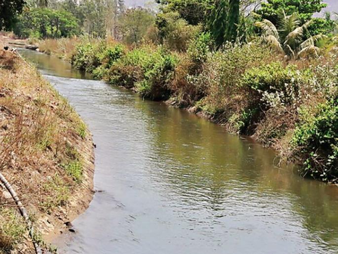 The risk of getting water from the Rajnahan water | राजनाल्याचे पाणी शेतीसाठी मिळण्याची शक्यता कमी The risk of getting water from the Rajnahan water | राजनाल्याचे पाणी शेतीसाठी मिळण्याची शक्यता कमी