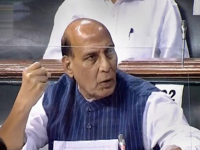 Defence minister Rajnath Singh says ruckus in Rajya Sabha taints image of Parliament in front of entire nation | राज्यसभेतला गोंधळ दु:खद, दुर्दैवी आणि लज्जास्पद; राजनाथ सिंहांचं विरोधकांवर टीकास्त्र Defence minister Rajnath Singh says ruckus in Rajya Sabha taints image of Parliament in front of entire nation | राज्यसभेतला गोंधळ दु:खद, दुर्दैवी आणि लज्जास्पद; राजनाथ सिंहांचं विरोधकांवर टीकास्त्र