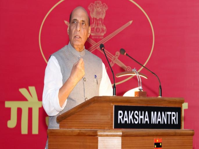 We respect Buddha instead of war: Rajnath Singh | शांतता ही आमची कमजोरी नसून ताकद; आम्ही युद्धाऐवजी बुद्धांना मानतो : राजनाथ सिंह We respect Buddha instead of war: Rajnath Singh | शांतता ही आमची कमजोरी नसून ताकद; आम्ही युद्धाऐवजी बुद्धांना मानतो : राजनाथ सिंह