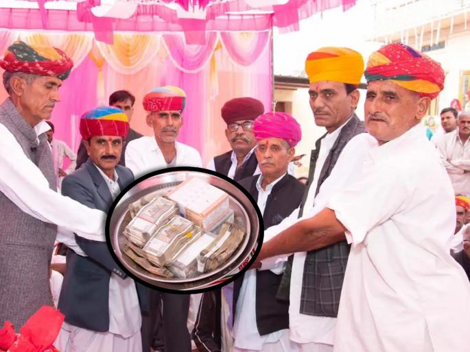 In Rajasthan, Mama gave a gift of 1 crore 31 lakhs to his niece's wedding | भाच्याच्या लग्नात मामाची कोट्यवधी भेट; ७५ लाखांचा फ्लॅट, २१ लाखांची रोकड अन्... In Rajasthan, Mama gave a gift of 1 crore 31 lakhs to his niece's wedding | भाच्याच्या लग्नात मामाची कोट्यवधी भेट; ७५ लाखांचा फ्लॅट, २१ लाखांची रोकड अन्...