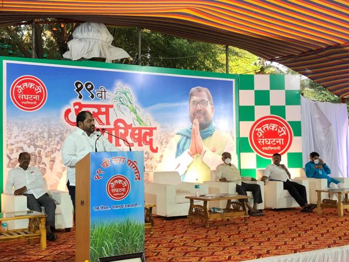 The battle for self-esteem for a fourteen percent increase in FRP | एफआरपीच्या चौदा टक्के वाढीसाठी स्वाभिमानीची लढाई-राजू शेट्टी The battle for self-esteem for a fourteen percent increase in FRP | एफआरपीच्या चौदा टक्के वाढीसाठी स्वाभिमानीची लढाई-राजू शेट्टी