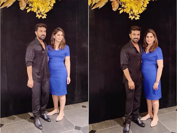 RRR fame ram charan wife upasana kamineni five months pregnant flaunts baby bump in media | राम चरणची पत्नी उपासनाने पहिल्यांदा मीडियासमोर फ्लॉन्ट केला बेबी बम्प, चेहऱ्यावर स्पष्ट दिसतोय प्रेग्नेंसीचा ग्लो RRR fame ram charan wife upasana kamineni five months pregnant flaunts baby bump in media | राम चरणची पत्नी उपासनाने पहिल्यांदा मीडियासमोर फ्लॉन्ट केला बेबी बम्प, चेहऱ्यावर स्पष्ट दिसतोय प्रेग्नेंसीचा ग्लो