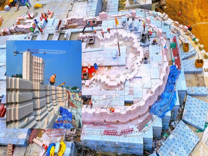 Ram Mandir: 40 percent construction of Shri Ram Mandir in Ayodhya complete, devotees can see from December 2023 | Ram Mandir: अयोध्येतील श्रीराम मंदिराचे ४० टक्के बांधकाम पूर्ण, भाविकांना डिसेंबर २०२३पासून दर्शन Ram Mandir: 40 percent construction of Shri Ram Mandir in Ayodhya complete, devotees can see from December 2023 | Ram Mandir: अयोध्येतील श्रीराम मंदिराचे ४० टक्के बांधकाम पूर्ण, भाविकांना डिसेंबर २०२३पासून दर्शन