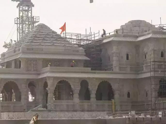 Construction of Ram Mandir in abeyance, artisans refuse to return to work? The concern of the temple committee increased  | राम मंदिराचं बांधकाम अधांतरी, कामावर परतण्यास कारागिरांचा नकार? मंदिर समितीची चिंता वाढली  Construction of Ram Mandir in abeyance, artisans refuse to return to work? The concern of the temple committee increased  | राम मंदिराचं बांधकाम अधांतरी, कामावर परतण्यास कारागिरांचा नकार? मंदिर समितीची चिंता वाढली