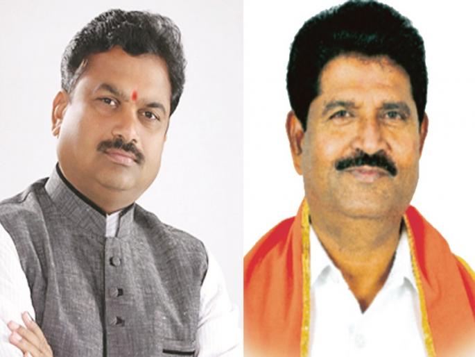 Our leaders have the power to handle two or four wives; Sadashiv Lokhande responds to former minister Ram Shinde's criticism | आमच्या नेत्यांमध्ये दोन काय, चार बायका सांभाळण्याची ताकद; शिवसेना खासदारांचं प्रत्युत्तर Our leaders have the power to handle two or four wives; Sadashiv Lokhande responds to former minister Ram Shinde's criticism | आमच्या नेत्यांमध्ये दोन काय, चार बायका सांभाळण्याची ताकद; शिवसेना खासदारांचं प्रत्युत्तर