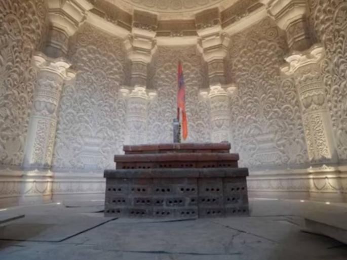 Sri Ram temple's sanctum sanctorum ready Ayodhya began to be decorated, the idols to be installed in the temple were selected in this month | श्रीराम मंदिराचे गर्भगृह तयार! अयोध्या सजू लागली, मंदिरात स्थापित होणाऱ्या मूर्तींची याच महिन्यात निवड