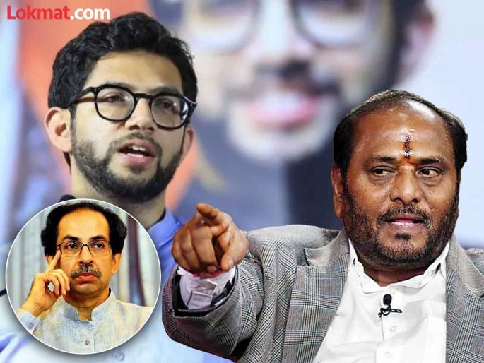 Ramdas Kadam's venomous criticism of Aditya Thackeray  | "लादीवर झोपवायचे म्हणता, तुमच्या वडिलांना विचारा, तेव्हा...;" रामदास कदम यांची आदित्य ठाकरेंवर जहरी टीका  Ramdas Kadam's venomous criticism of Aditya Thackeray  | "लादीवर झोपवायचे म्हणता, तुमच्या वडिलांना विचारा, तेव्हा...;" रामदास कदम यांची आदित्य ठाकरेंवर जहरी टीका