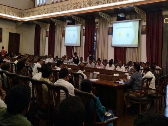 Understand plastic side effects: Ramdas step; Discuss with the officials at Council Hall | प्लॅस्टिकसह थर्माकोलवरही बंदीचा विचार : रामदास कदम; पुण्यात अधिकाऱ्यांबरोबर चर्चा Understand plastic side effects: Ramdas step; Discuss with the officials at Council Hall | प्लॅस्टिकसह थर्माकोलवरही बंदीचा विचार : रामदास कदम; पुण्यात अधिकाऱ्यांबरोबर चर्चा