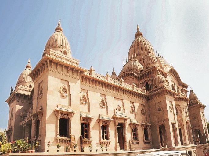 Sri Ramkrishna Dhan Mandir's 17th anniversary; Tourism Capital Filled in the Fame | श्रीरामकृष्ण ध्यान मंदिराचे १७ रोजी लोकार्पण; पर्यटन राजधानीच्या वैभवात पडली भर Sri Ramkrishna Dhan Mandir's 17th anniversary; Tourism Capital Filled in the Fame | श्रीरामकृष्ण ध्यान मंदिराचे १७ रोजी लोकार्पण; पर्यटन राजधानीच्या वैभवात पडली भर